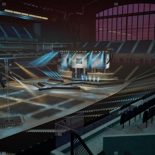 Lucas Oil Stadium - Section 419 Seat View