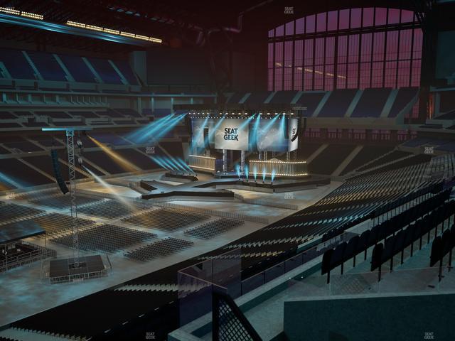 Lucas Oil Stadium - Section 419 Seat View Lucas Oil Stadium - Section 419 Seat View