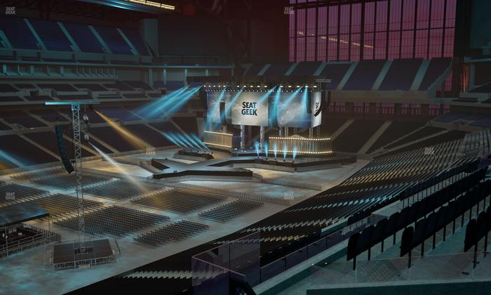 Lucas Oil Stadium - Section 419 Seat View