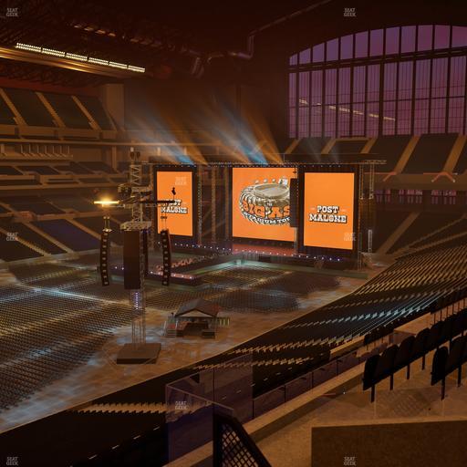 Lucas Oil Stadium - Section 419 Seat View
