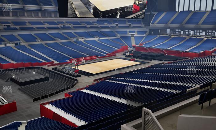 Lucas Oil Stadium - Section 419 Seat View