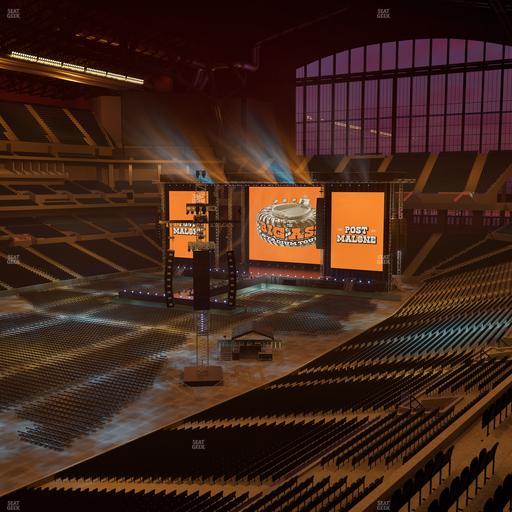 Lucas Oil Stadium - Section 420 Seat View