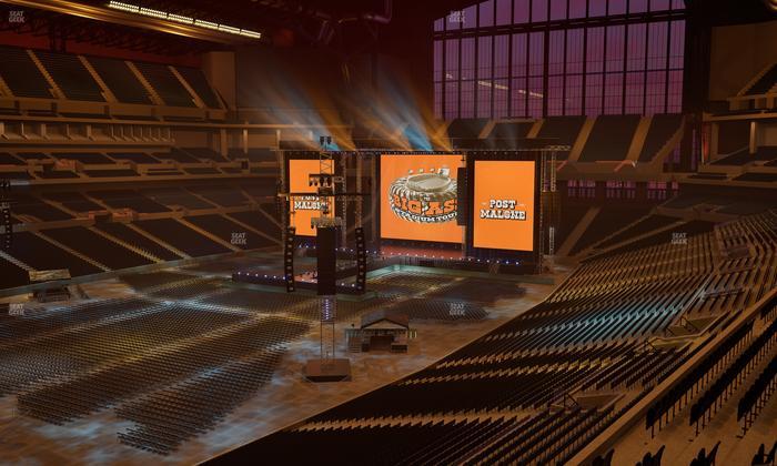 Lucas Oil Stadium - Section 420 Seat View