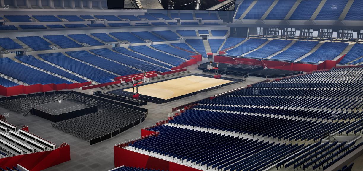 Lucas Oil Stadium - Section 420 Seat View