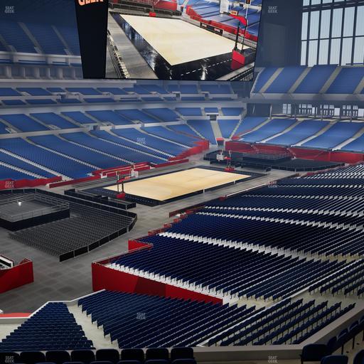 Lucas Oil Stadium - Section 420 Seat View