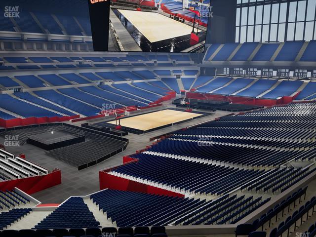 Lucas Oil Stadium - Section 420 Seat View