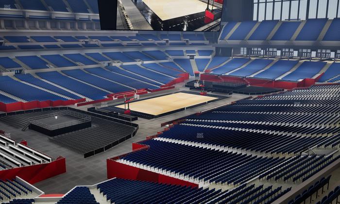 Lucas Oil Stadium - Section 420 Seat View