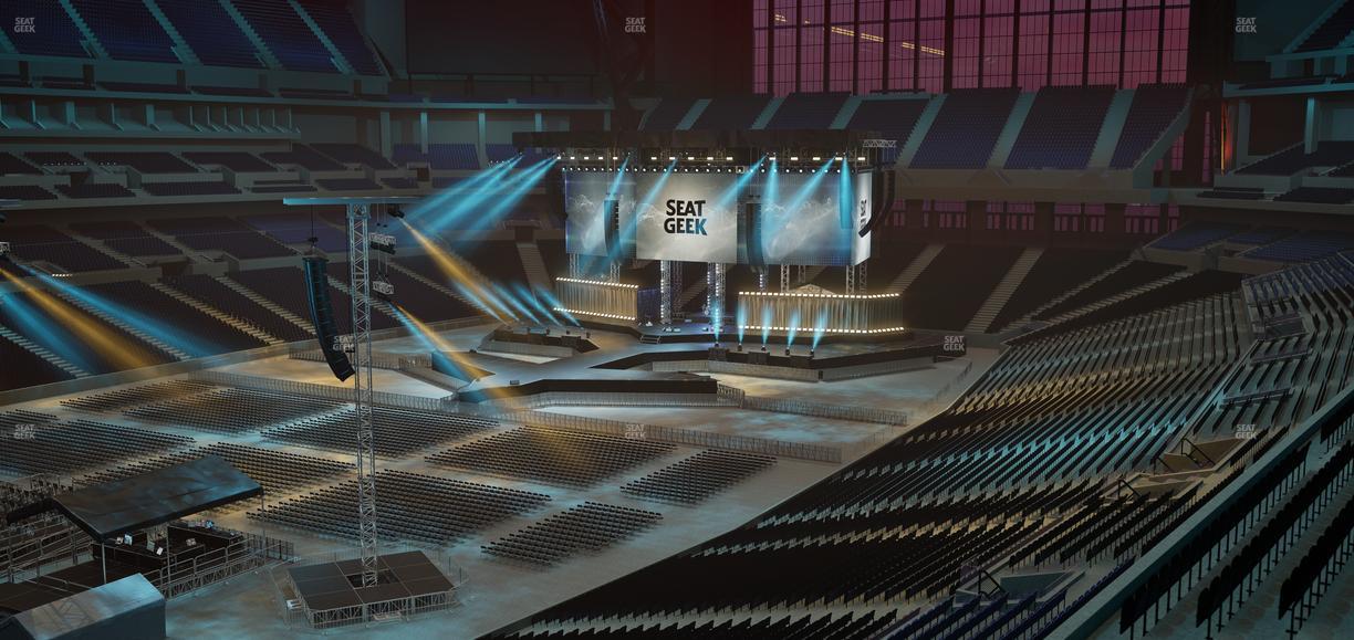 Lucas Oil Stadium - Section 420 Seat View