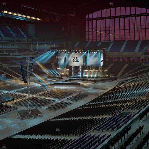 Lucas Oil Stadium - Section 420 Seat View