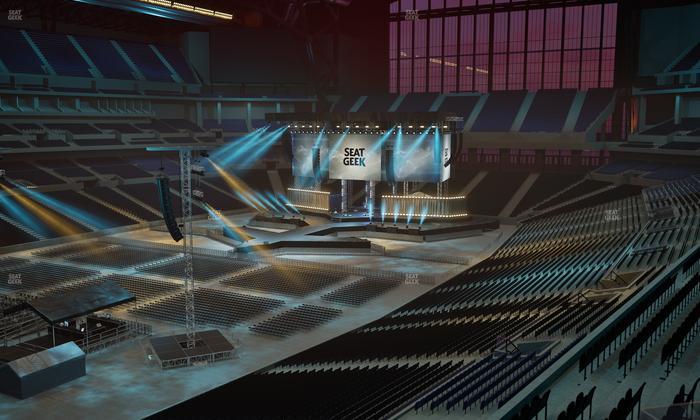 Lucas Oil Stadium - Section 420 Seat View