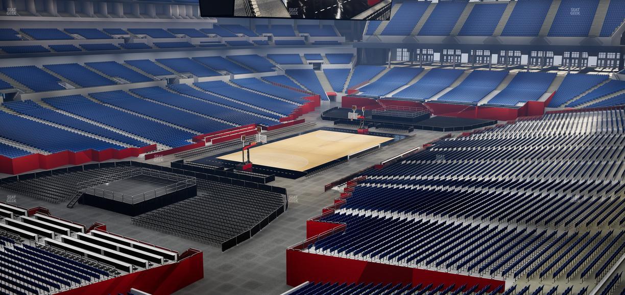 Lucas Oil Stadium - Section 422 Seat View