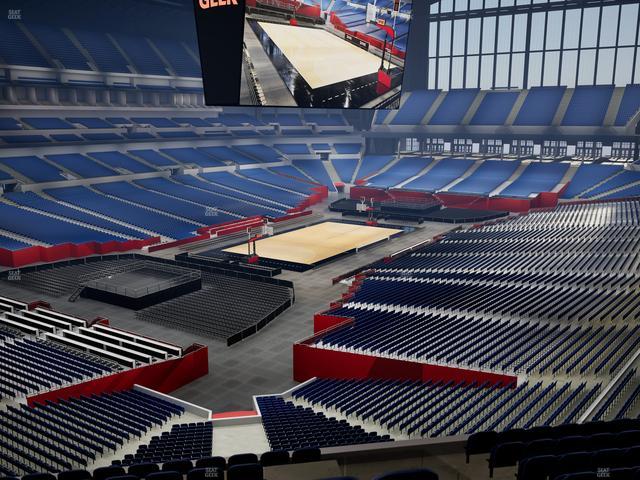 Lucas Oil Stadium - Section 422 Seat View