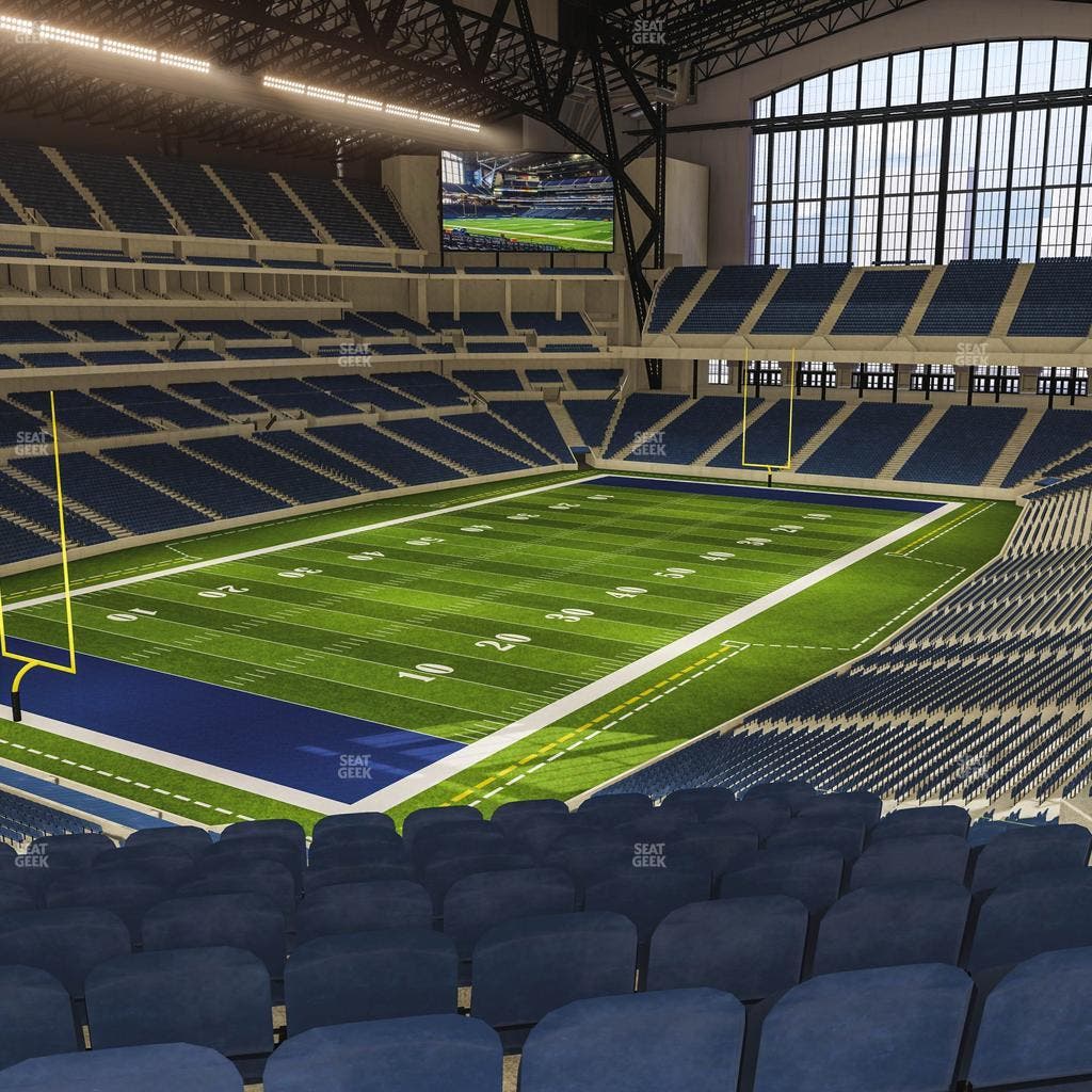 Lucas Oil Stadium - Section 422 Seat View