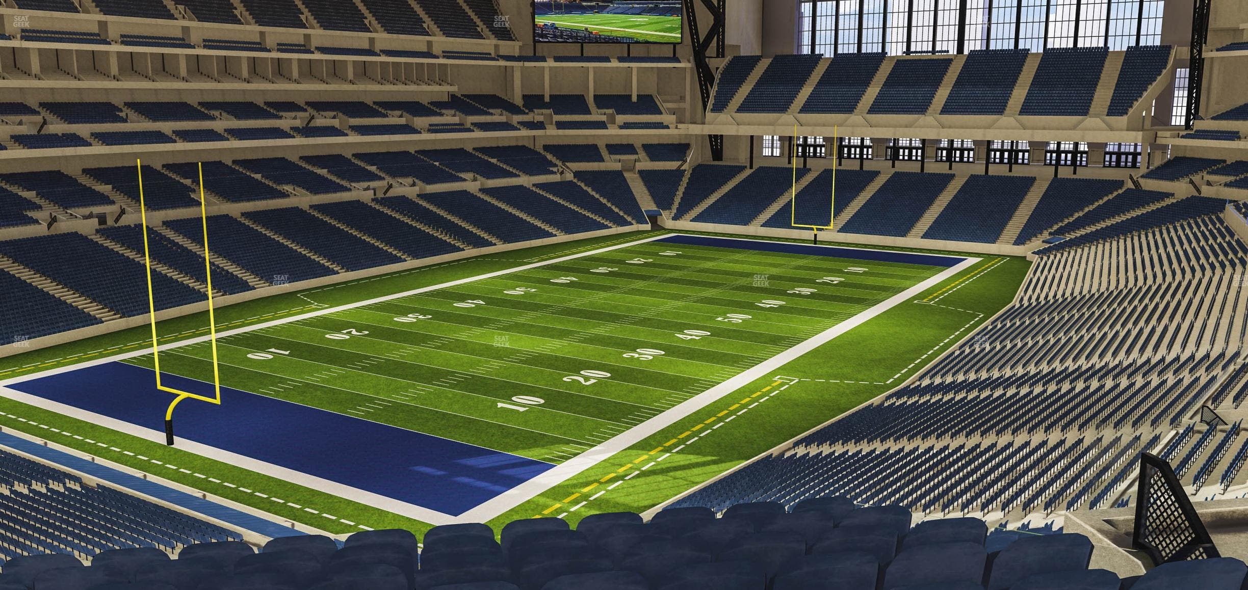Lucas Oil Stadium - Section 422 Seat View