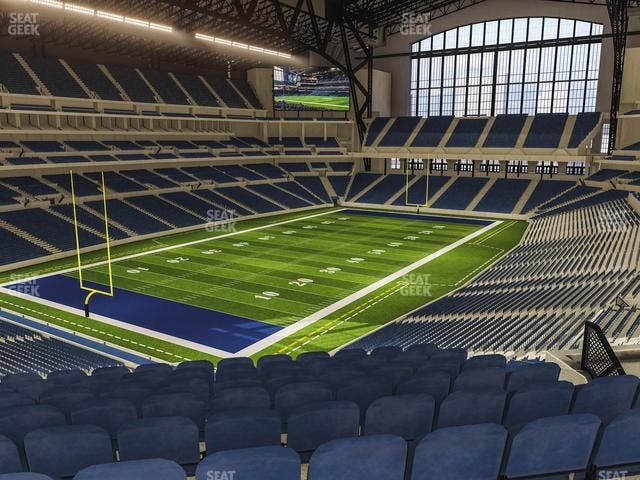 Lucas Oil Stadium - Section 422 Seat View