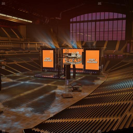 Lucas Oil Stadium - Section 422 Seat View