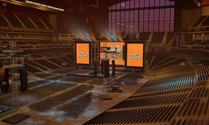 Lucas Oil Stadium - Section 422 Seat View