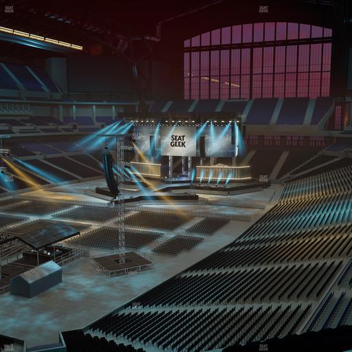 Lucas Oil Stadium - Section 422 Seat View