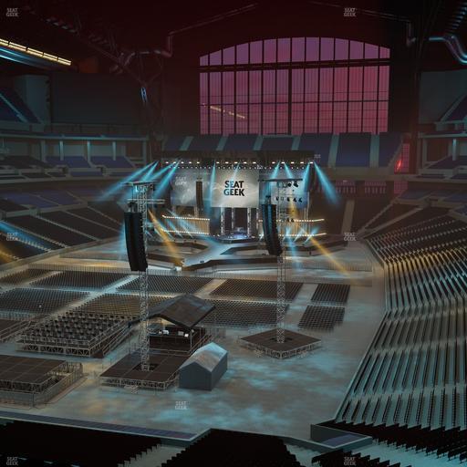 Lucas Oil Stadium - Section 423 Seat View