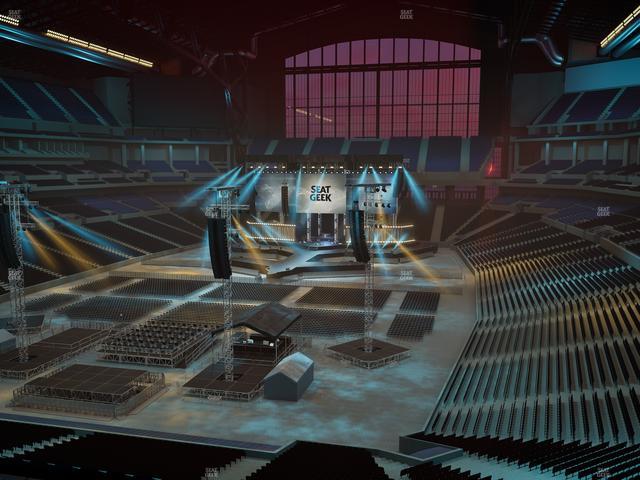 Lucas Oil Stadium - Section 423 Seat View Lucas Oil Stadium - Section 423 Seat View