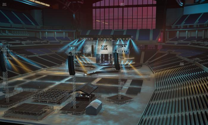 Lucas Oil Stadium - Section 423 Seat View