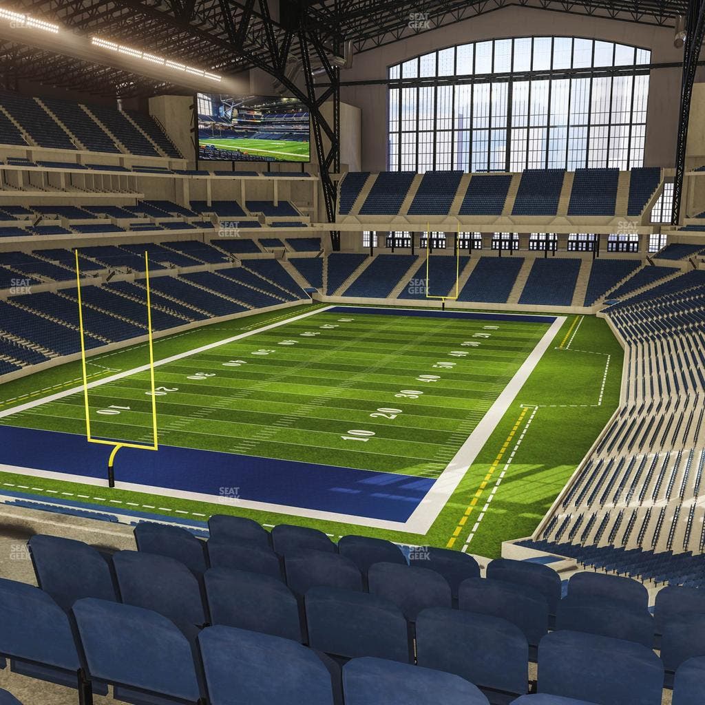 Lucas Oil Stadium - Section 423 Seat View