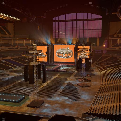 Lucas Oil Stadium - Section 423 Seat View