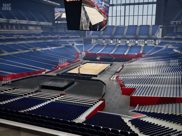 Lucas Oil Stadium - Section 423 Seat View