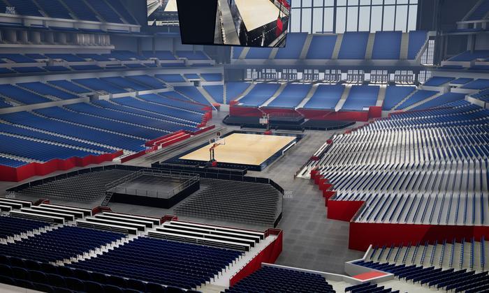 Lucas Oil Stadium - Section 423 Seat View