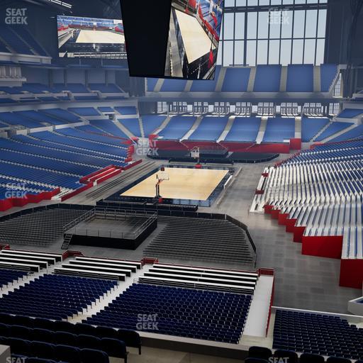 Lucas Oil Stadium - Section 424 Seat View