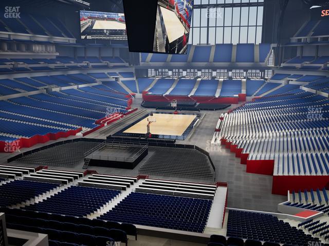 Lucas Oil Stadium - Section 424 Seat View