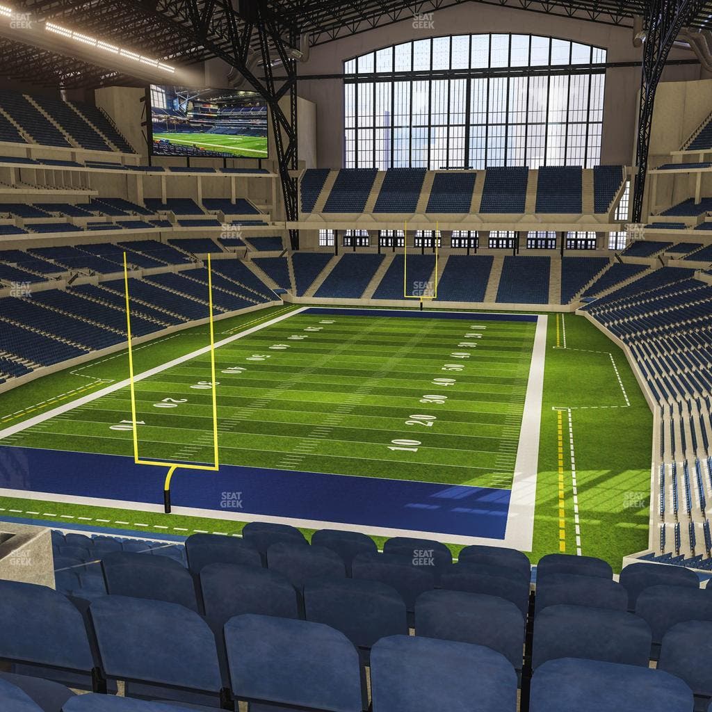 Lucas Oil Stadium - Section 424 Seat View