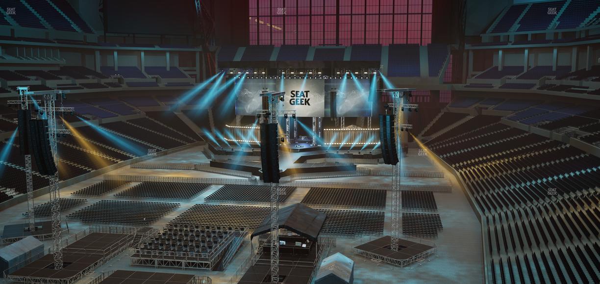 Lucas Oil Stadium - Section 424 Seat View