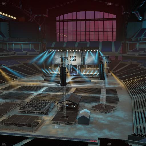 Lucas Oil Stadium - Section 424 Seat View