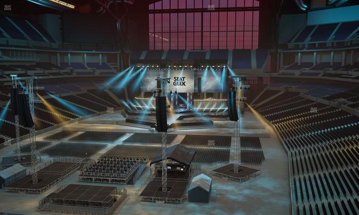 Lucas Oil Stadium - Section 424 Seat View