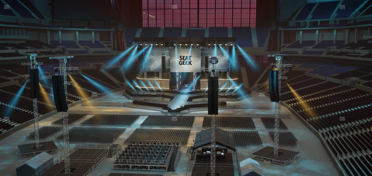 Lucas Oil Stadium - Section 425 Seat View