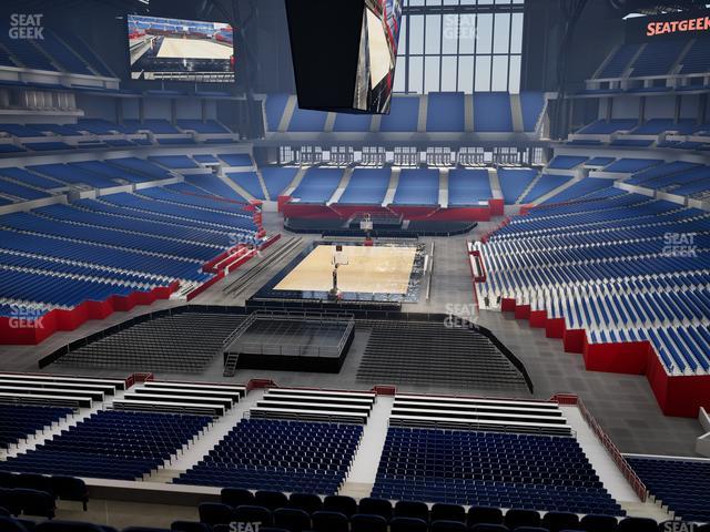 Lucas Oil Stadium - Section 425 Seat View