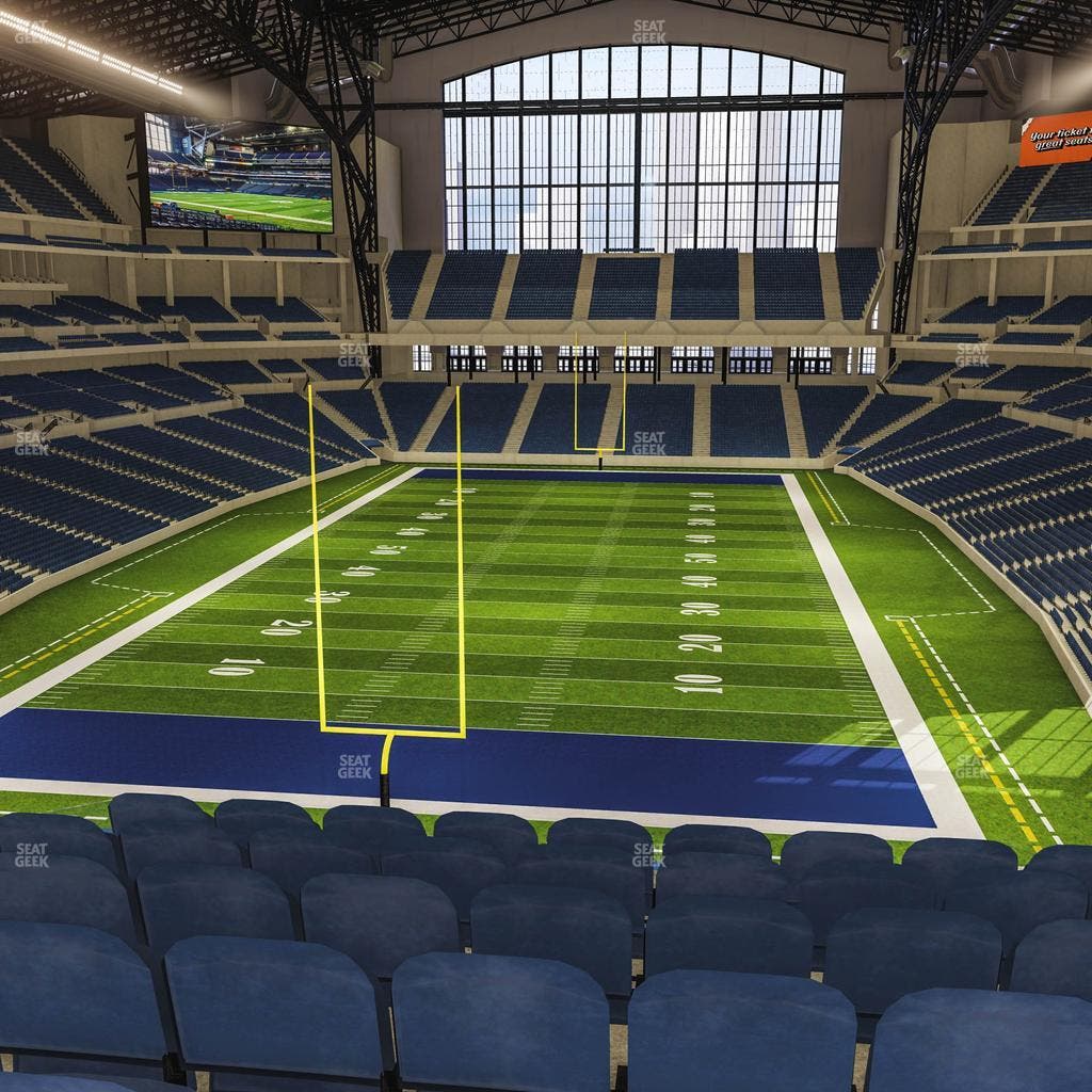 Lucas Oil Stadium - Section 425 Seat View