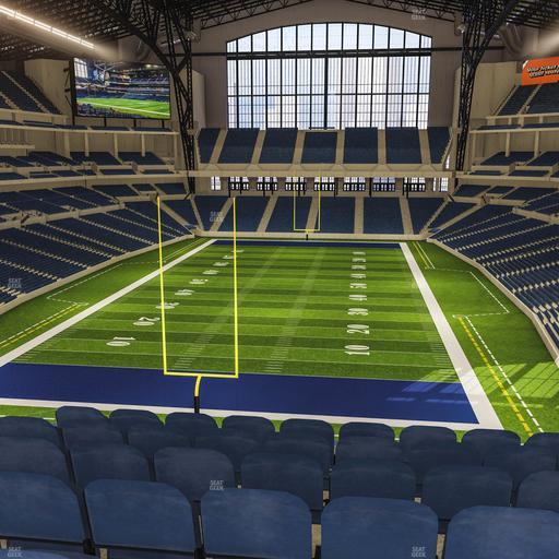 Lucas Oil Stadium - Section 425 Seat View
