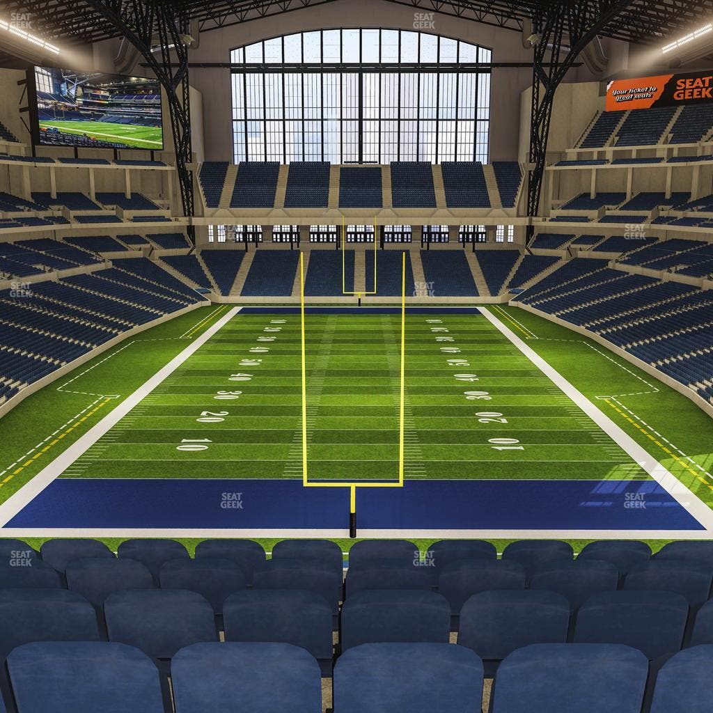 Lucas Oil Stadium - Section 427 Seat View