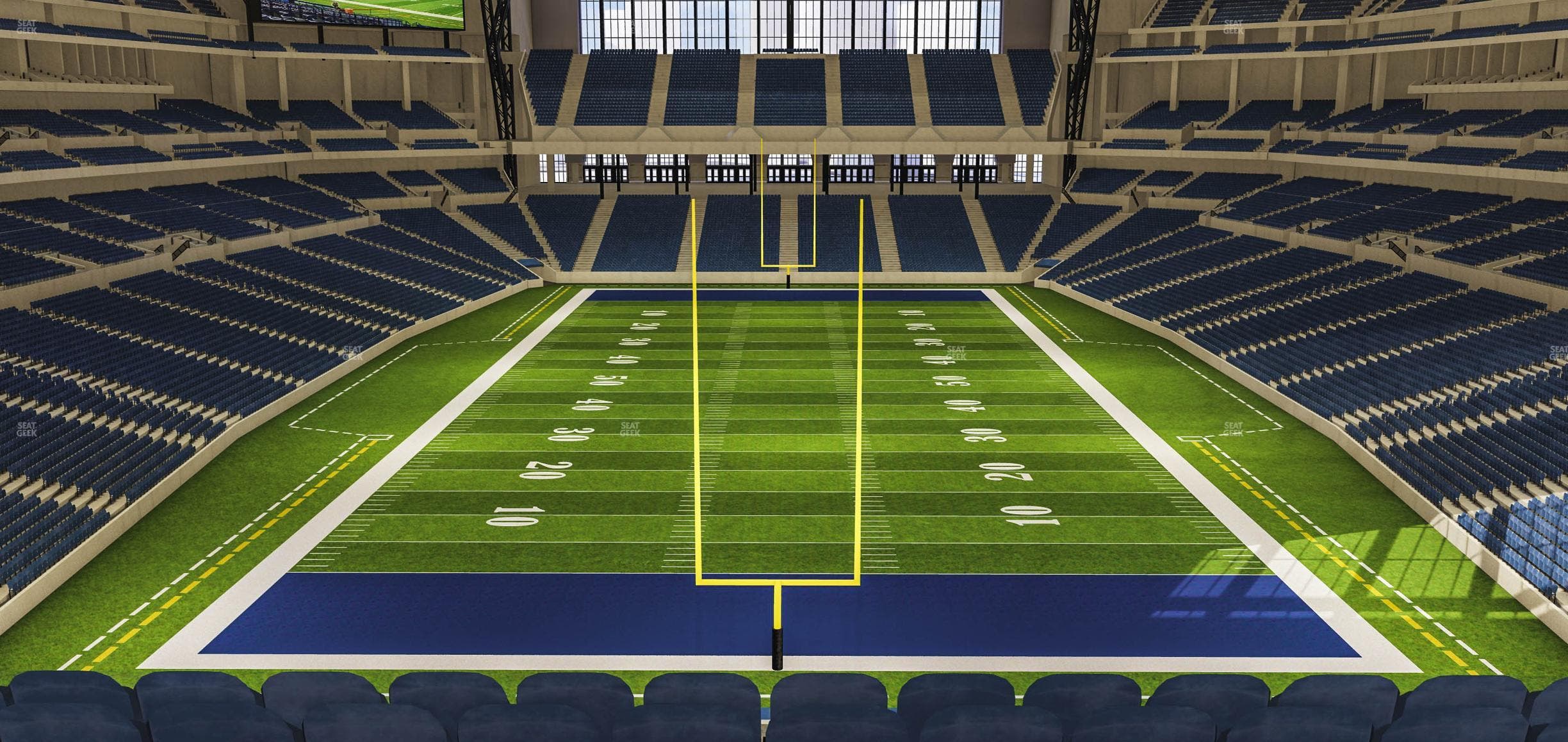Lucas Oil Stadium - Section 427 Seat View