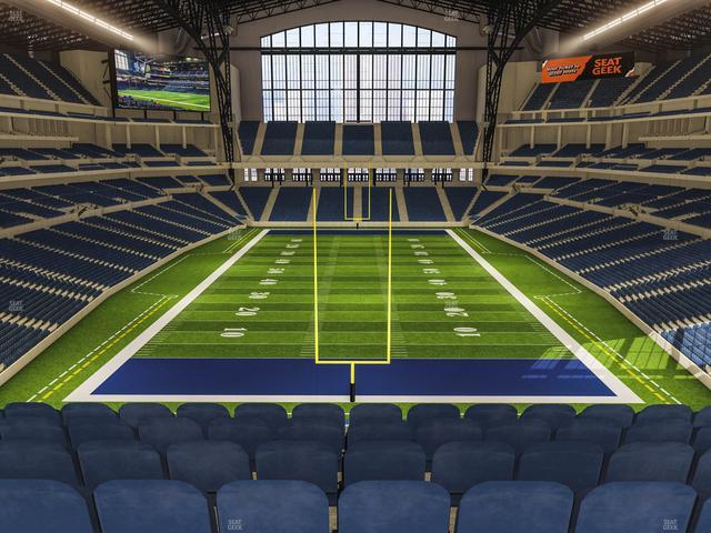 Lucas Oil Stadium - Section 427 Seat View
