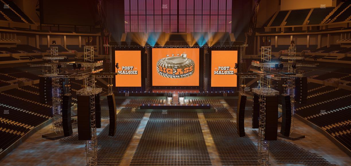 Lucas Oil Stadium - Section 427 Seat View