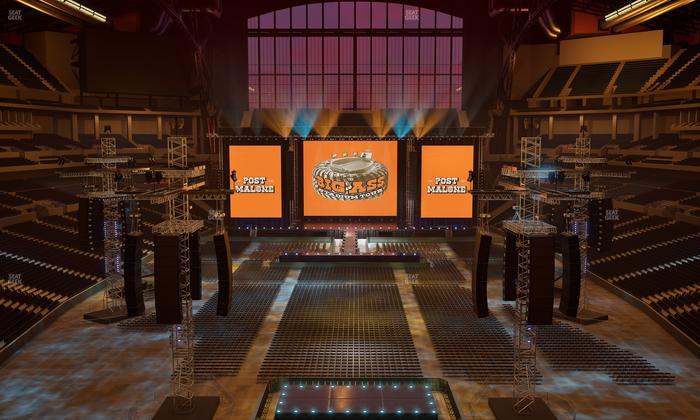 Lucas Oil Stadium - Section 427 Seat View