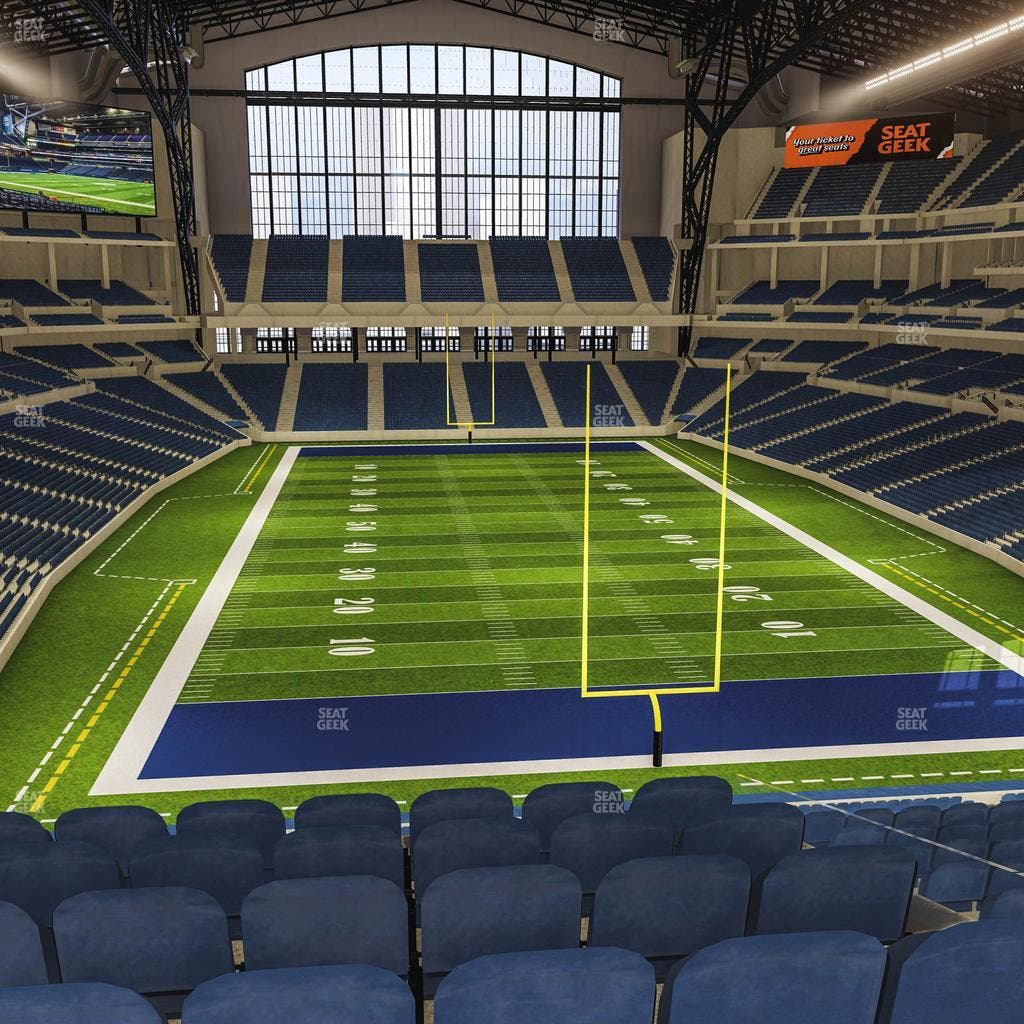 Lucas Oil Stadium - Section 428 Seat View