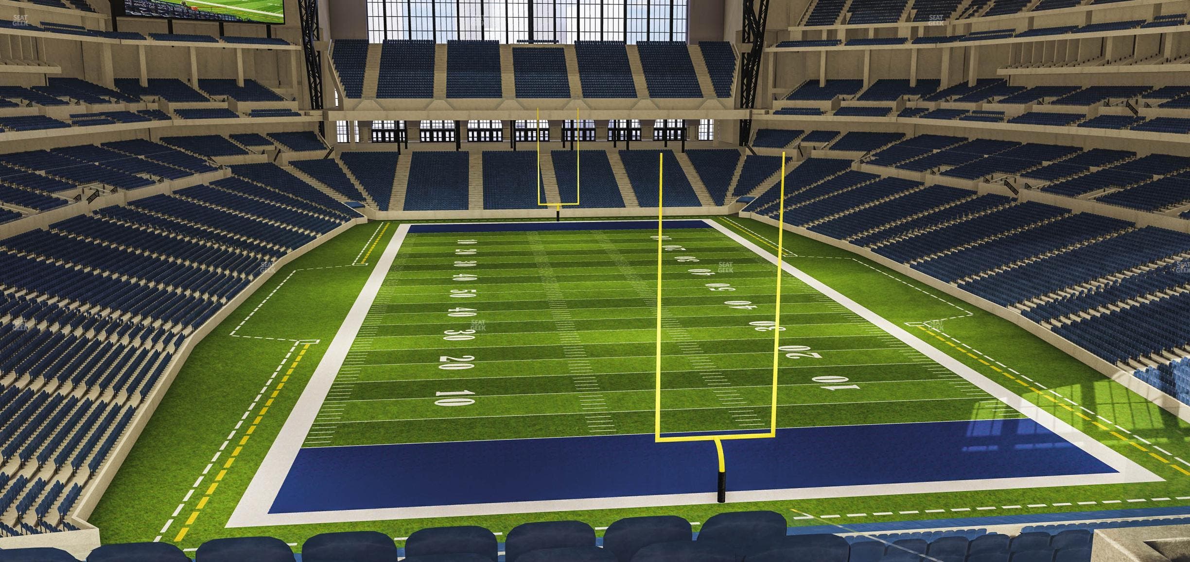 Lucas Oil Stadium - Section 428 Seat View
