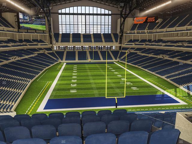 Lucas Oil Stadium - Section 428 Seat View