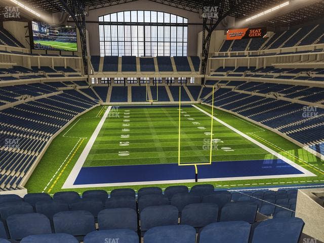 Lucas Oil Stadium - Section 428 Seat View