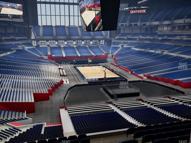 Lucas Oil Stadium - Section 429 Seat View