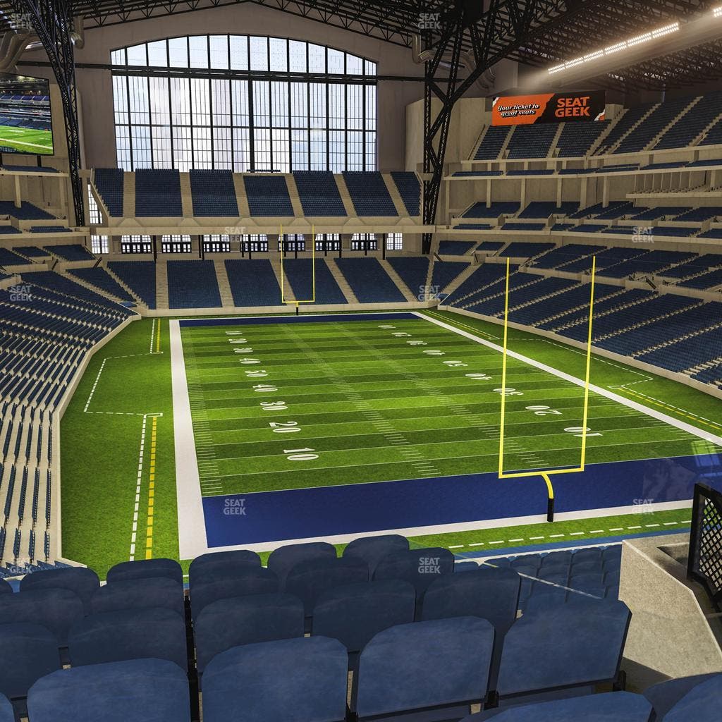 Lucas Oil Stadium - Section 429 Seat View